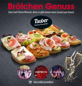 Brötchen Genuss für Feste und Feiern